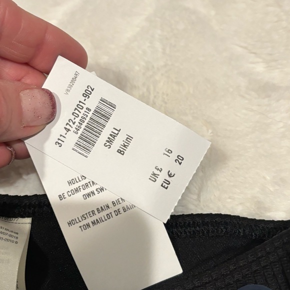 Teen's Bikini Bottom Set -the black is a S Hollister & rose is 11/12 A & F Kids - Picture 8 of 14